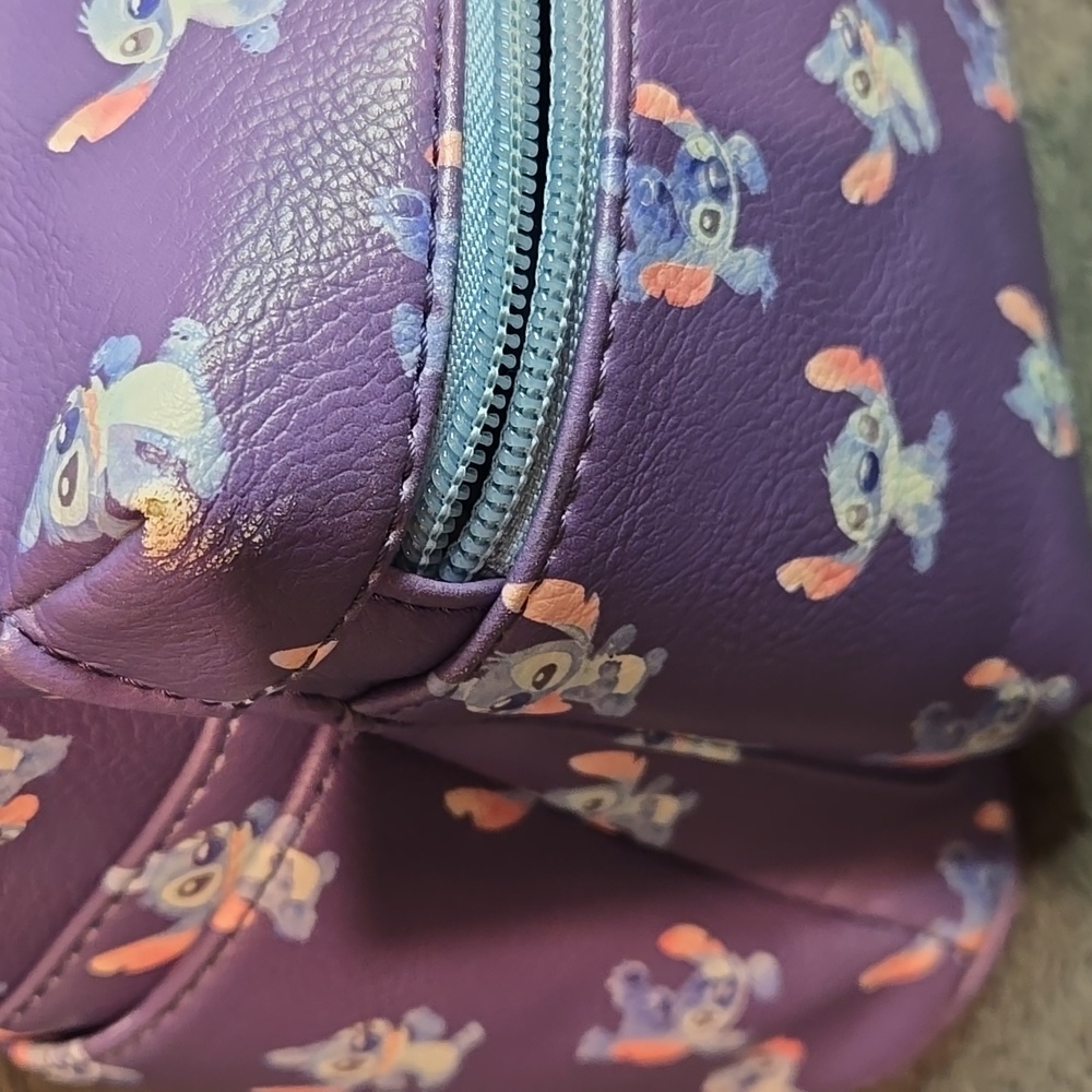 Loungefly Disney Lilo & Stitch Poses Mini Backpack Bag With Pineapple Charm - Picture 7 of 14